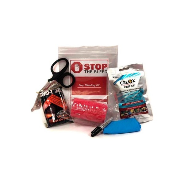 Celox BioLogistex Individual Stop Bleeding Kit, Hemostatic Gauze